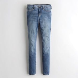 Hollister Classic Stretch Mid-Rise Skinny Jeans